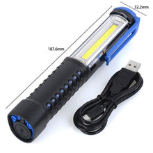 Load image into Gallery viewer, Jtron Car Home Car Work Maintenance Lamp Inspection Maintenance Light Emergency COBLED Charging Lamp, Work Maintenance Lamp