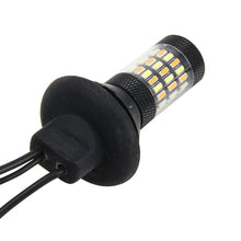 Load image into Gallery viewer, 2 PCS 7440 5W 450LM 60LEDs DC 12V SMD-4014 Car Auto Brake Light Turn Signal Lights Car Source Set(White Light+Yellow Light), Cable Length: 40cm, 7440