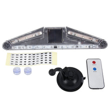 Load image into Gallery viewer, Solar Anti Collision Cupule Ranger Lamp Car Taillight LED Flash Warning Light Caution Light Foldable Solar Cupule Warning Lamp with Temporary Parking License, CS-N14
