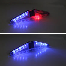 Load image into Gallery viewer, Solar Anti Collision Cupule Ranger Lamp Car Taillight LED Flash Warning Light Caution Light Foldable Solar Cupule Warning Lamp with Temporary Parking License, CS-N14