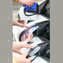 Load image into Gallery viewer, 1 Pair Car Rearview Mirror Rain Blades Car Back Mirror Eyebrow Rain Cover Car Rearview Mirror Eyebrow Covers Flexible Protection Rainproof Decoration Accessories, 3R-2101