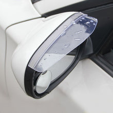 Load image into Gallery viewer, 1 Pair Car Rearview Mirror Rain Blades Car Back Mirror Eyebrow Rain Cover Car Rearview Mirror Eyebrow Covers Flexible Protection Rainproof Decoration Accessories, 3R-2101