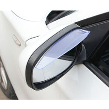 Load image into Gallery viewer, 1 Pair Car Rearview Mirror Rain Blades Car Back Mirror Eyebrow Rain Cover Car Rearview Mirror Eyebrow Covers Flexible Protection Rainproof Decoration Accessories, 3R-2101