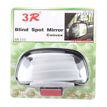Load image into Gallery viewer, 3R-081 Car Blind Spot Side View Wide Angle Convex Mirror Vision Collection Side View Mirror Blind Spot Mirror, 3R-081(Black), 3R-081(Silver)