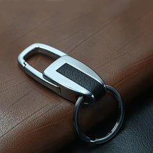 Load image into Gallery viewer, Single Ring Metal Leather Key Chain Metal Car Key Ring Multi-functional Tool Key Holder Key Chains Rings Holder For Car Key Rings, Single Ring