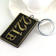 Load image into Gallery viewer, Detective Sherlock 221B Key Chain Car Key Ring Multi-functional Tool Key Holder Key Chains Rings Holder Pendant  Auto Parts