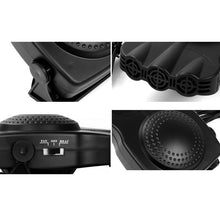 Load image into Gallery viewer, DC 12V 150W Cold and Warm Dual Use Three Outlet Car Auto Electronic Heater Fan Windshield Defroster Demister, 150W Black, 150W Red