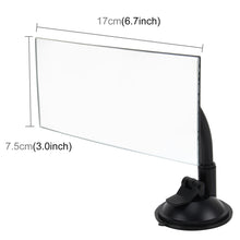 Load image into Gallery viewer, 360 Degree Car Adjustable Interior Windshield Rectangular Blind Spot Mirror with Suck Cup Holder, XL-1013