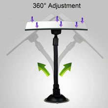 Load image into Gallery viewer, 360 Degree Car Adjustable Interior Windshield Rectangular Blind Spot Mirror with Suck Cup Holder, XL-1013