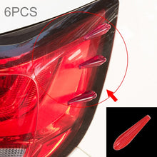 Load image into Gallery viewer, 6 PCS Universal Resin Rear Spoiler Car Auto Rear Spoiler Exterior Rear Spoiler Kit Car Crash Strip Spoiler Routed Board Mute Rectifier Noise Reduction Spoiler