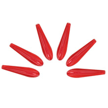 Load image into Gallery viewer, 6 PCS Universal Resin Rear Spoiler Car Auto Rear Spoiler Exterior Rear Spoiler Kit Car Crash Strip Spoiler Routed Board Mute Rectifier Noise Reduction Spoiler