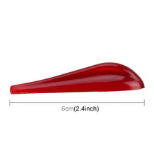 Load image into Gallery viewer, 6 PCS Universal Resin Rear Spoiler Car Auto Rear Spoiler Exterior Rear Spoiler Kit Car Crash Strip Spoiler Routed Board Mute Rectifier Noise Reduction Spoiler