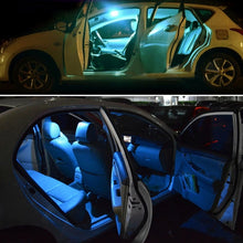 Load image into Gallery viewer, 2 PCS Colorful 36MM Bicuspid Remote Control Car Dome Lamp LED Reading Light with 6 LED Lights, Car Dome Lamp