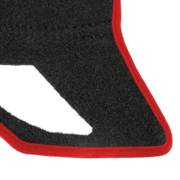 Left-hand Drive Dark Mat Car Dashboard Cover Car Light Pad Instrument Panel Sunscreen Car Mats for Volkswagen Lavida 2018~2019 Year (Please note the model and year), For Volkswage(Red), For Volkswage(Black)