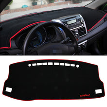 Load image into Gallery viewer, Left-hand Drive Car Light Instrument Panel Sunscreen Dashboard Mats Cover for Toyota New Corolla (2014-2018)，Please Note Model and Year, For Toyota