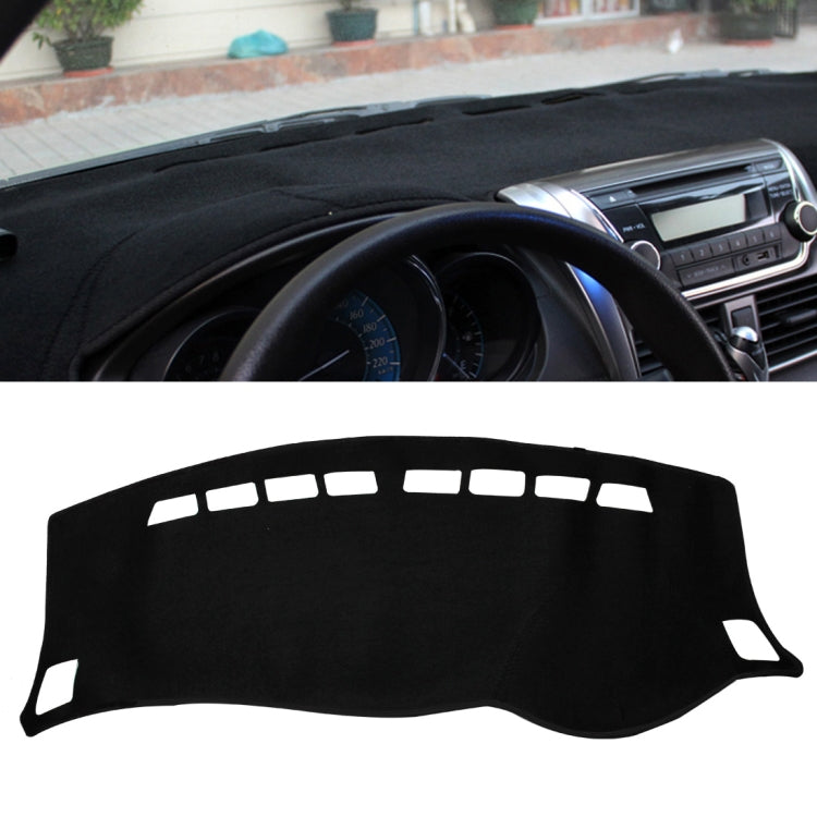 Left-hand Drive Car Light Pad Instrument Panel Sunscreen Mats Hood Cover for Nissan 14 Sylphy (Please note the model and year), For Nissan