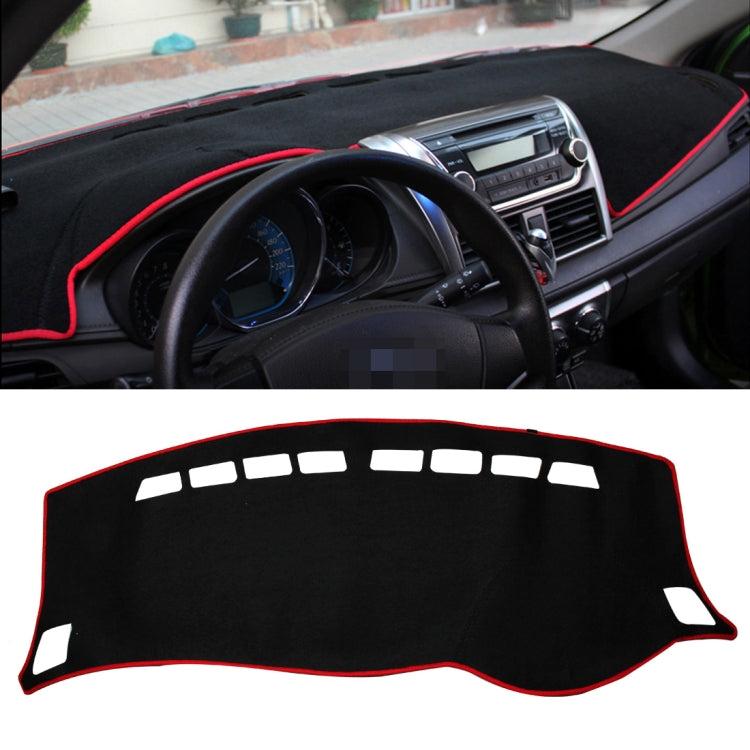 Left-hand Drive Car Light Pad Instrument Panel Sunscreen Mats Hood Cover for Nissan 14 Sylphy (Please note the model and year), For Nissan