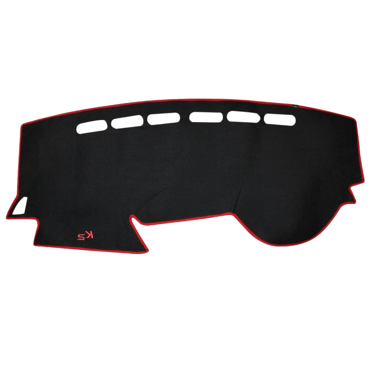 Left-hand Drive Car Light Instrument Panel Sunscreen Dashboard Mats Cover for Kia K2, Please Note Model and Year, For Kia
