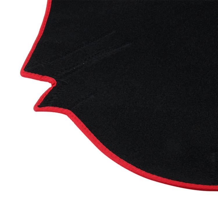 Left-hand Drive Car Light Instrument Panel Sunscreen Dashboard Mats Cover for Kia K2, Please Note Model and Year, For Kia