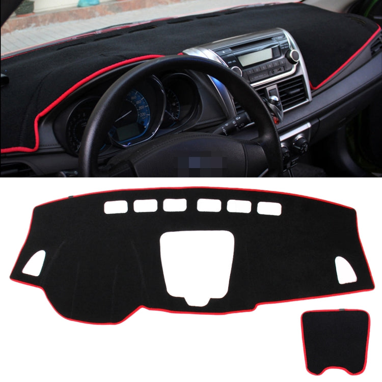 Left-hand Drive Car Light Instrument Panel Sunscreen Dark Mats Cover for Venucia B50 / R50, For Venucia