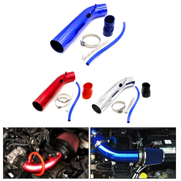 Universal  Air Intakes Short Cold Racing Aluminium Air Intake Pipe Hose with Cone Filter Kit System, Short Air Intakes
