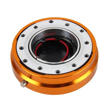 Load image into Gallery viewer, Universal Billet Aluminum Thin Version Auto Steering Wheel Quick Release Kit with Security Lock for Modified and Racing Car, Billet Aluminum Thin
