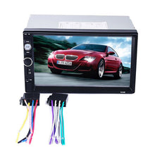 Load image into Gallery viewer, 7010B HD 2 Din 7 inch Car Bluetooth Radio Receiver MP5 Player, Support FM &amp; USB &amp; TF Card, 7010B