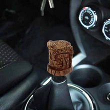 Load image into Gallery viewer, Universal Wood Avatar Shape Car Shift Lever Resin Modified Gear Knobs, Wood Avatar Shape