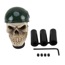 Load image into Gallery viewer, Universal Skull With A Hat Shape Car Gear Shift Knob Modified Car Gear Shift Knob Auto Transmission Shift Lever Knob Resin Gear Knobs, Skull Head Shape 5
