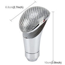 Load image into Gallery viewer, Universal Car Gear Shift Knob Modified Car Gear Shift Knob Auto Transmission Shift Lever Knob Carbon Lead Gear Knobs, Car Gear Shift Knob 3