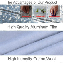 Load image into Gallery viewer, Aluminum Film PEVA Cotton Wool Anti-Dust Waterproof Sunproof Anti-frozen Anti-scratch Heat Dissipation SUV Car Cover with Warning Strips, Fits Cars up to 4.8m(187 inch) in Length, 187inch (L)/its Cars up to 4.8m(187 inch) in Length