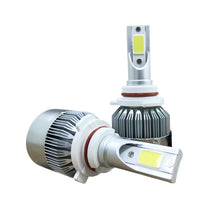 Load image into Gallery viewer, 2 PCS C9 9006 18W 1800LM 6000K Waterproof IP68 Car Auto LED Headlight with 2 COB LED Lamps, DC 9-36V, 9006