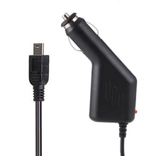 Load image into Gallery viewer, Universal Mini USB Charger Adapter For Car DVR Camera GPS Navigation Input 10V - 48V Ouput 5V 1.5A,  Cable Length: 3.5m, Mini USB Cable Length: 3.5m