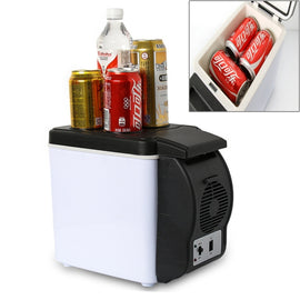 Car Auto 48W Portable Multi-Function Cooling and Warming 6L Low Noise Refrigerator for Car and Home, Cord Length: 1.8m, 6L Low Noise