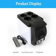 Load image into Gallery viewer, Car Auto 48W Portable Multi-Function Cooling and Warming 6L Low Noise Refrigerator for Car and Home, Cord Length: 1.8m, 6L Low Noise