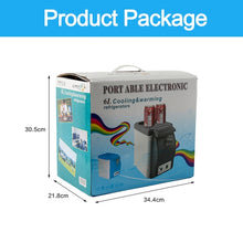 Load image into Gallery viewer, Car Auto 48W Portable Multi-Function Cooling and Warming 6L Low Noise Refrigerator for Car and Home, Cord Length: 1.8m, 6L Low Noise