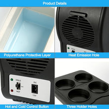 Load image into Gallery viewer, Car Auto 48W Portable Multi-Function Cooling and Warming 6L Low Noise Refrigerator for Car and Home, Cord Length: 1.8m, 6L Low Noise