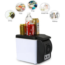 Load image into Gallery viewer, Car Auto 48W Portable Multi-Function Cooling and Warming 6L Low Noise Refrigerator for Car and Home, Cord Length: 1.8m, 6L Low Noise