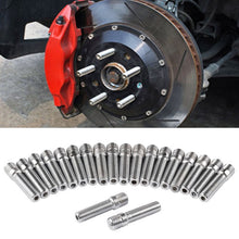 Load image into Gallery viewer, 20 PCS 5.8cm Universal Car Modification Extended Wheels Stud Conversion M14x1.25 to M12x1.5 Screw Adapter LN032 LN033 LN044, 5.8cm M14x1.25 to M12x1.5