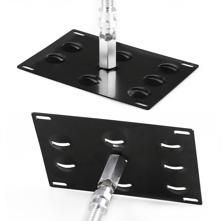 Car Front Bumper Tow Hook License Plate Mounting Bracket Holder for Audi A4, For Audi A4