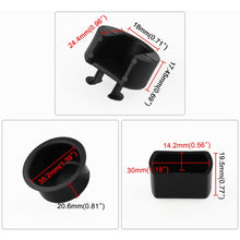 Load image into Gallery viewer, 4 PCS Automotive ABS Tailgate Hinge Pivot Bushing Insert Kit for Ford / Dodge E7TZ-99430B22-A, For Ford / Dodge