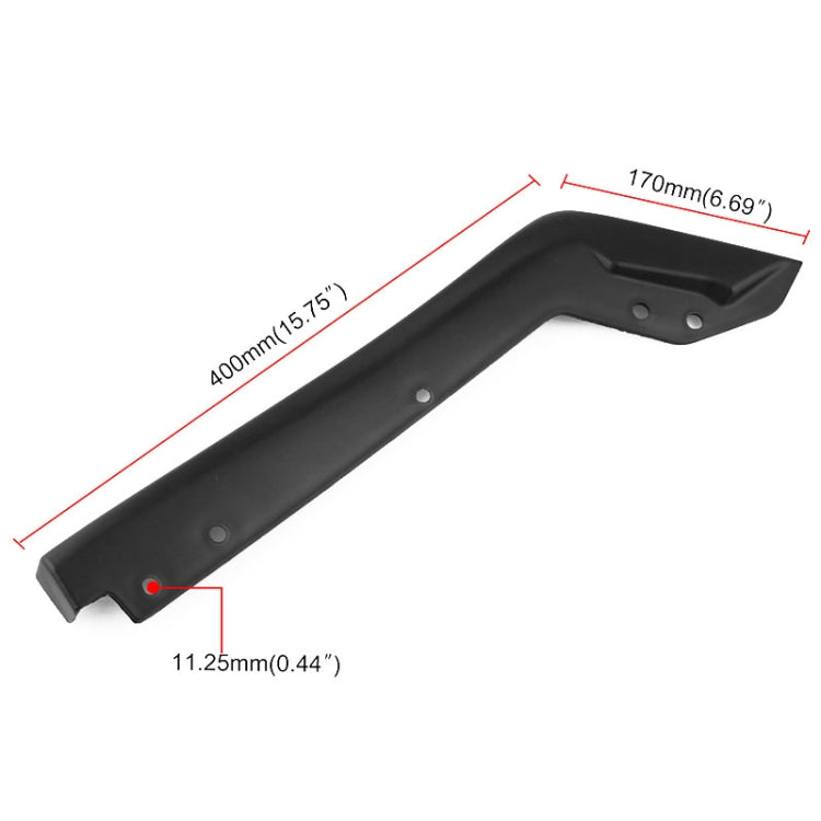 Car-styling ABS Rear Spat Valance Lip for Subaru WRX Sti, Rear Spat Valance Lip for Subaru WRX Sti