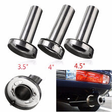 Load image into Gallery viewer, 3.5 inch Universal Car 304 Stainless Steel Exhaust Pipe Muffler Unadjustable Tail Muffler Tip , 3.5 inchUnadjustable