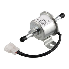 Load image into Gallery viewer, DC12V Car 90L/H In-Line Injection Fuel Pump External Electric Fuel Pump Flow 129612-52100 for Yanmar 4TNV88 Hitachi Mini Excavator, Car 90L/H In-Line Injection Fuel Pump