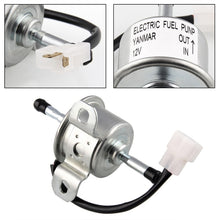 Load image into Gallery viewer, DC12V Car 90L/H In-Line Injection Fuel Pump External Electric Fuel Pump Flow 129612-52100 for Yanmar 4TNV88 Hitachi Mini Excavator, Car 90L/H In-Line Injection Fuel Pump