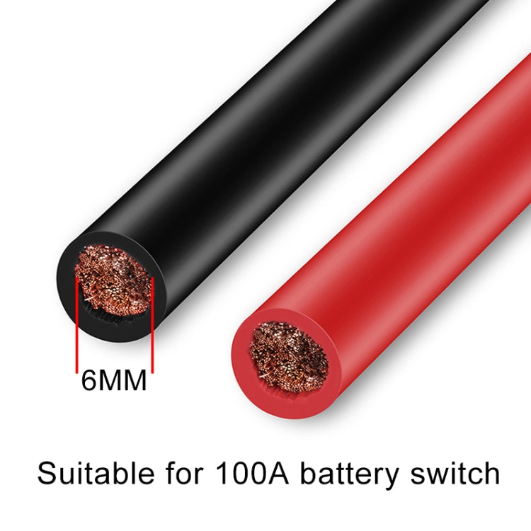 8 AWG Battery Switch Connecting Cable for Car / Motorcycle / Ocean Liner, 8 AWG