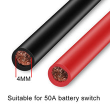 Load image into Gallery viewer, 10 AWG Battery Switch Connecting Cable for Car / Motorcycle / Ocean Liner, 10 AWG