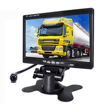 Load image into Gallery viewer, F0505 7 inch HD Car Dual Camera Rearview Mirror Monitor, with 2 x 10m Cable, Dual Camera