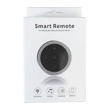 Load image into Gallery viewer, Car Wireless Bluetooth Controller Mobile Phone Multimedia Multi-functional Steering Wheel Remote Controller with Holder, with Holder (Black), with Holder (Silver)