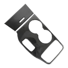 2 PCS Car Water Cup Panel Carbon Fiber Decorative Sticker for Jeep Grand Cherokee 2014-2015, Water Cup (2014-2015)